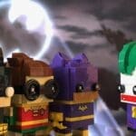 LEGO Brickheadz Batman, Robin, Batgirl, and Joker