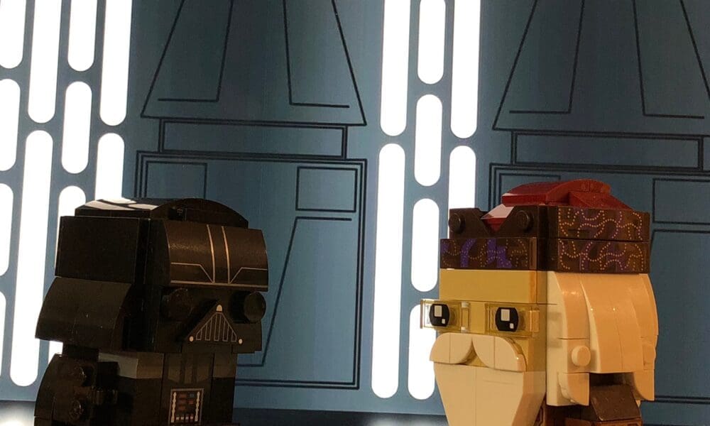 LEGO Brickheadz Star Wars Darth Vader and Professor Dumbledore
